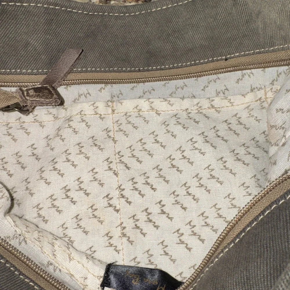 Myra‎ Bags Womens Vtg Look Bicycle Upcycled Materials Tote Bag Purse